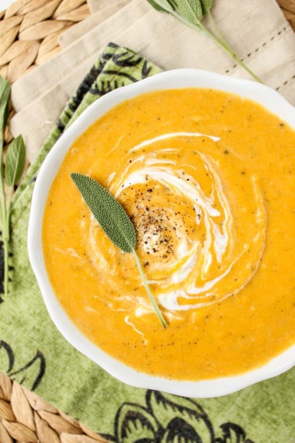 Best Roasted Butternut Squash Soup Recipe - The Food Charlatan