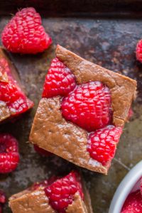 Nutella Fudge with Raspberries from The Food Charlatan