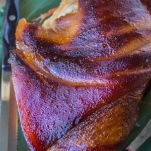 Easy Sriracha Ham (Slow Cooker) from The Food Charlatan