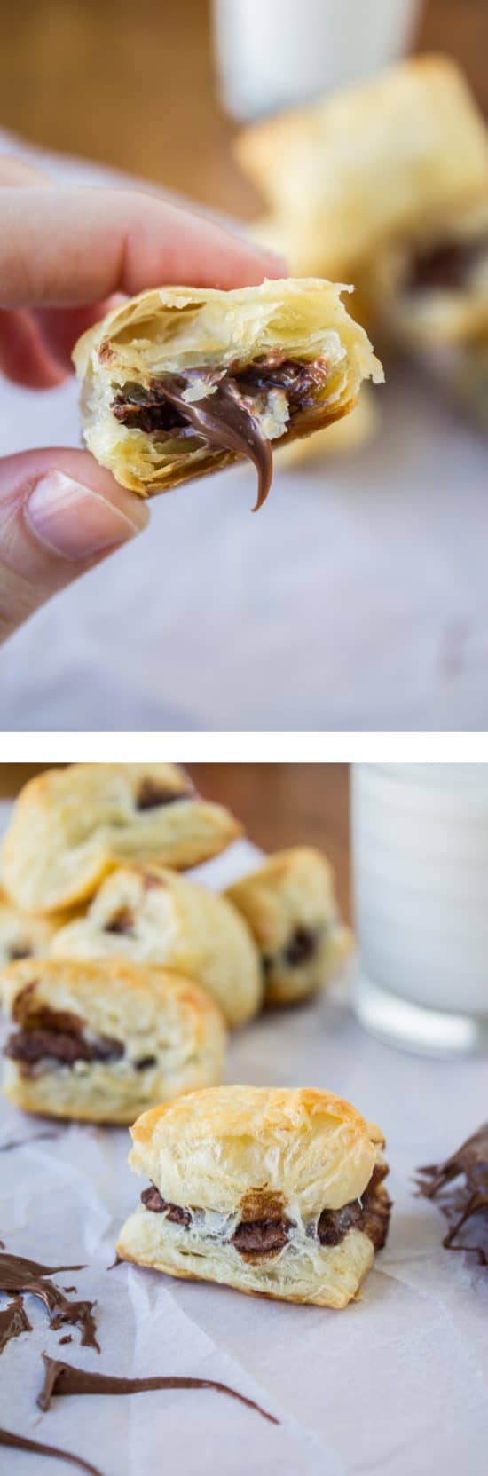 2 Ingredient Nutella Puffs from The Food Charlatan