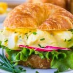 Classic Egg Salad Sandwich from The Food Charlatan