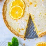 Meyer Lemon Tart from The Food Charlatan