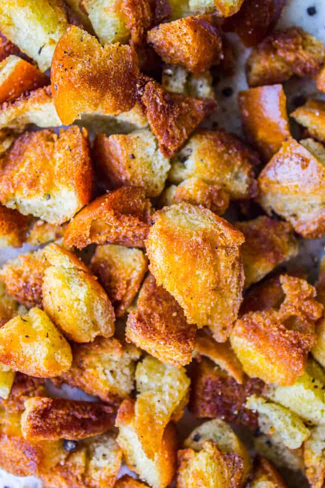 Strawberry Panzanella Salad from The Food Charlatan