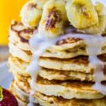 Banana Macadamia Pancakes from The Food Charlatan