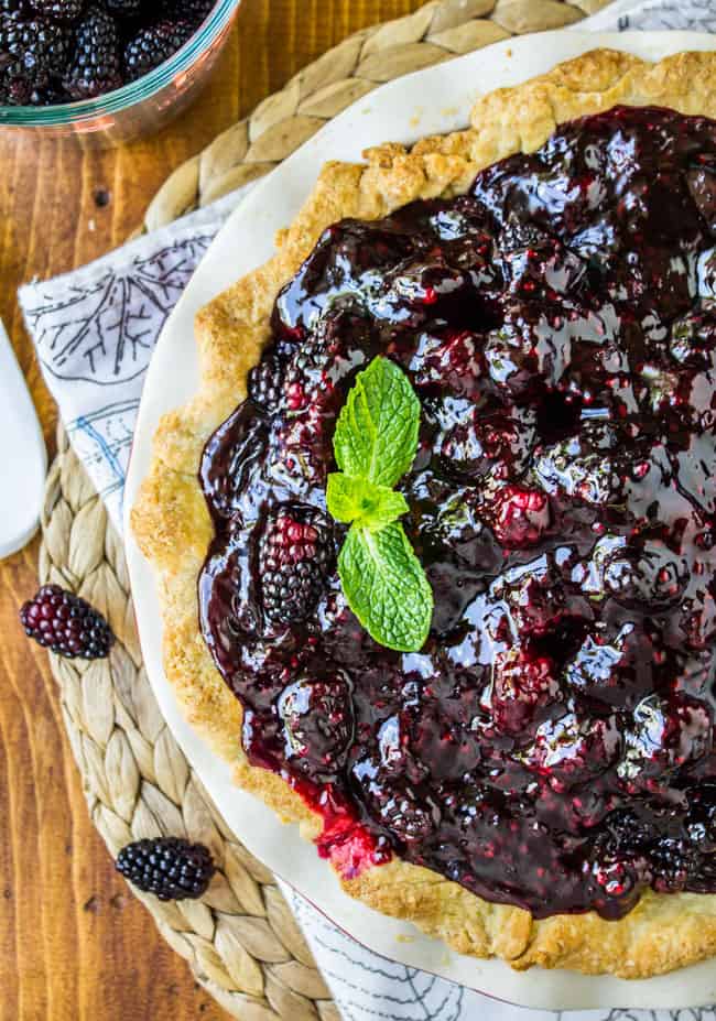 Mixed Berry Pie - Emily Bites