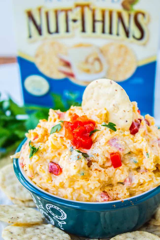 Pimiento Cheese Dip from The Food Charlatan