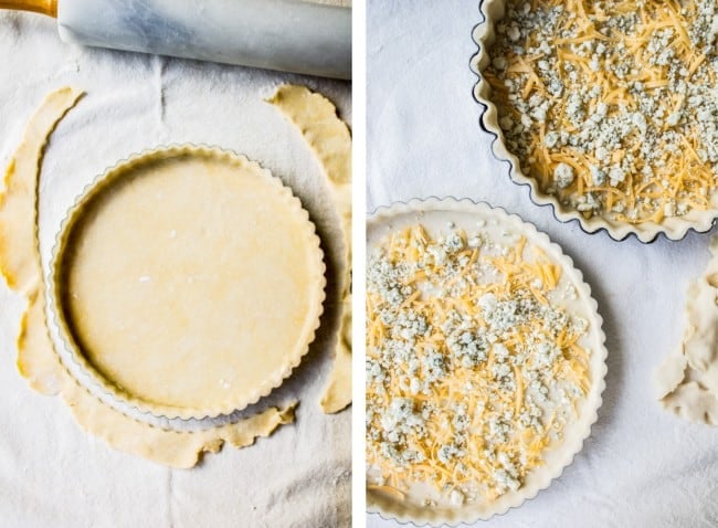 Tomato Tart with Blue Cheese from The Food Charlatan