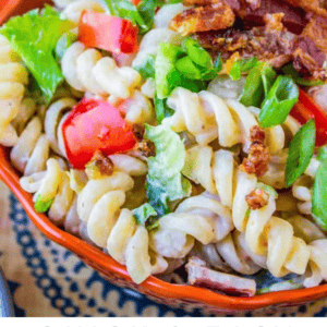 BLT pasta salad.