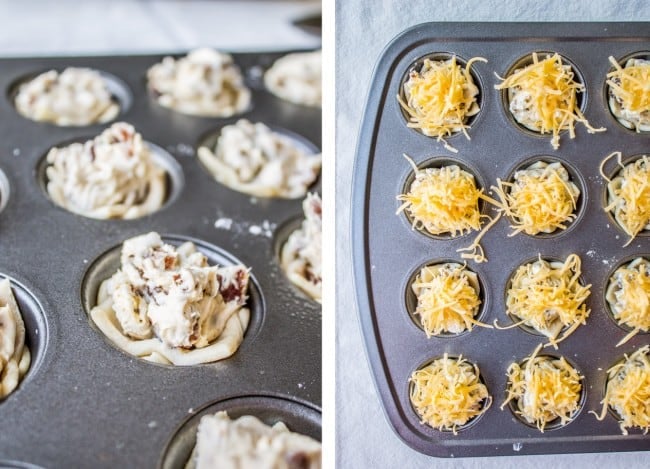 Cheesy Bacon Ranch Puffs from The Food Charlatan