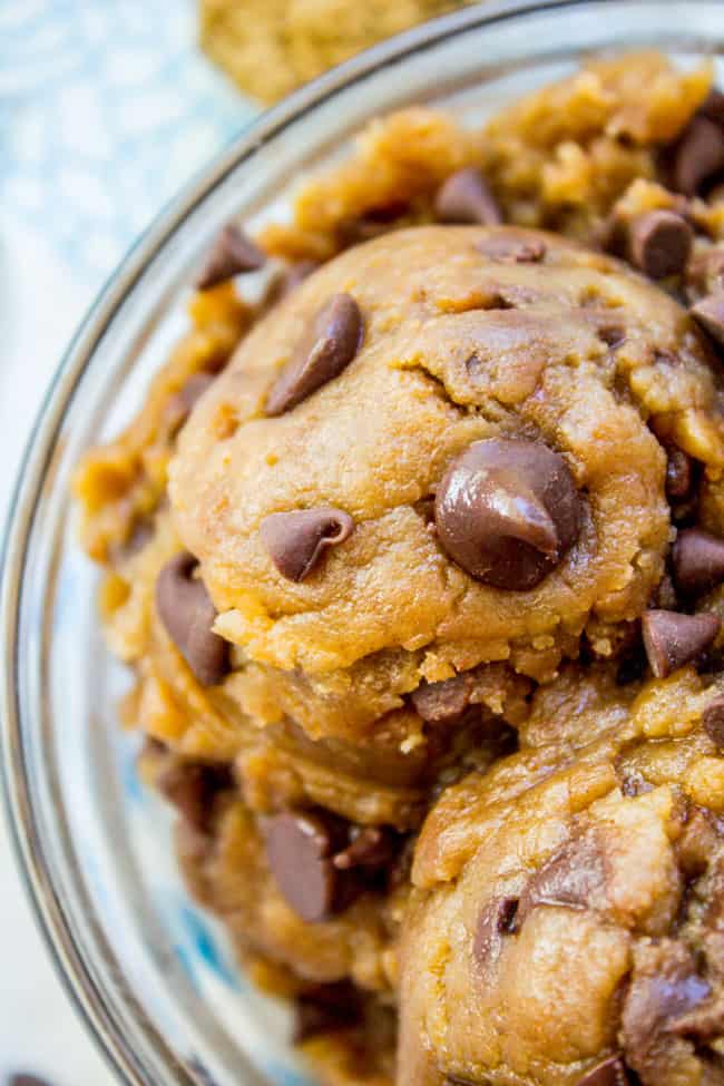 Edible Egg-free Brown Butter Cookie Dough from The Food Charlatan