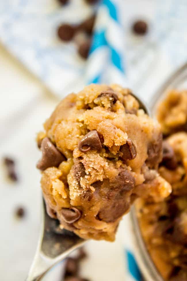 Edible Egg-free Brown Butter Cookie Dough from The Food Charlatan