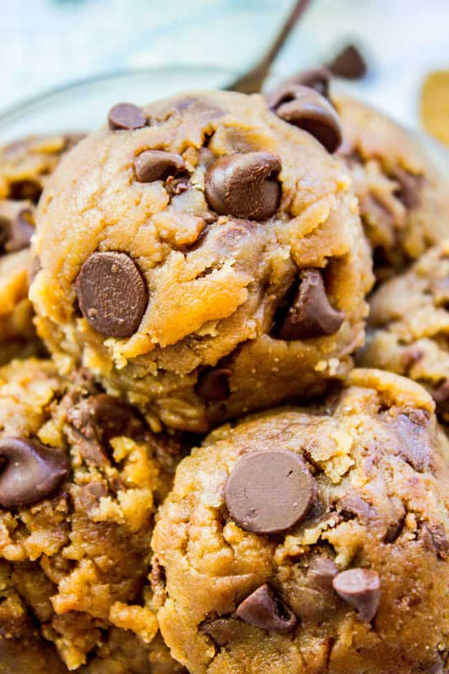 Edible Egg-free Brown Butter Cookie Dough from The Food Charlatan