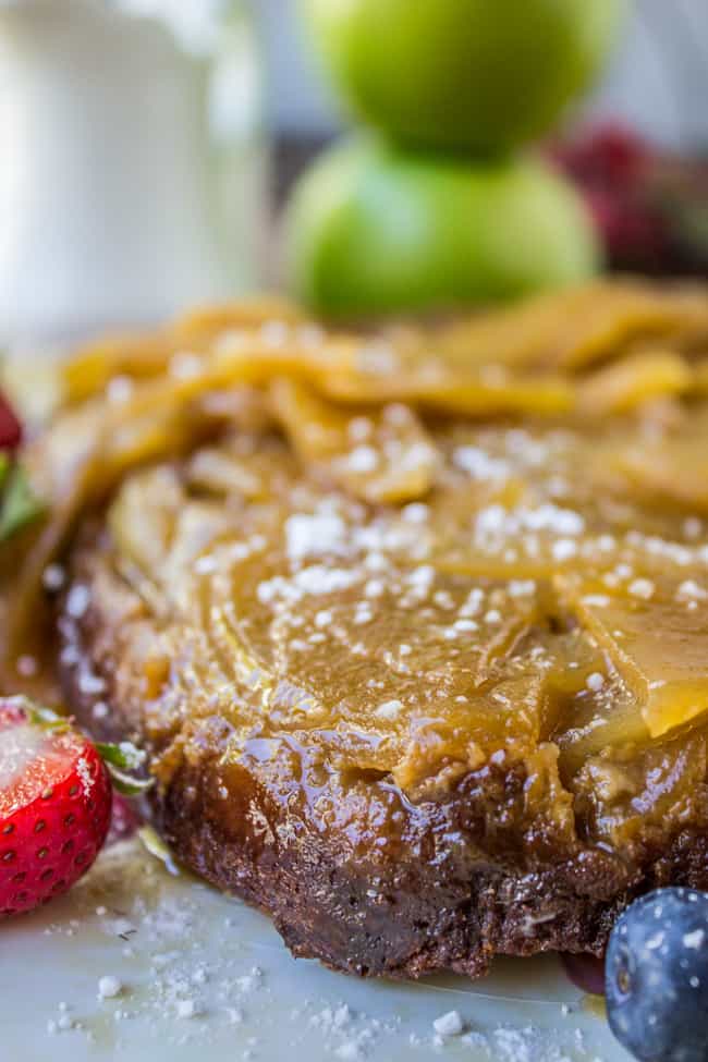 Caramel Apple Upside Down French Toast Bake from The Food Charlatan