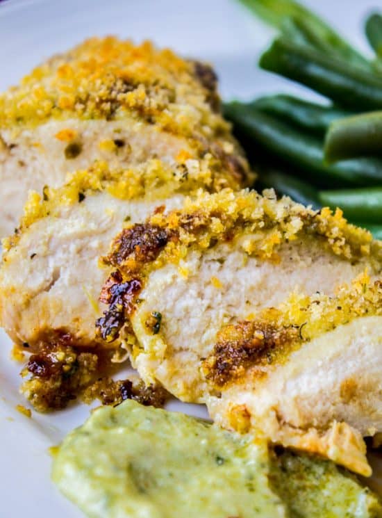 Easy Baked Pesto Chicken Recipe - The Food Charlatan