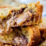 Caramely Almond Butter Bars from The Food Charlatan