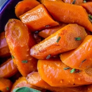 Slow Cooker Brown Butter Carrots from The Food Charlatan