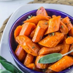 Slow Cooker Brown Butter Carrots from The Food Charlatan