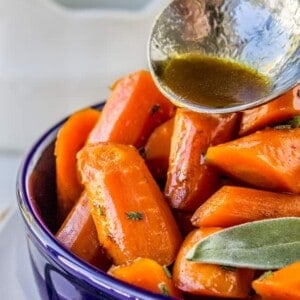 Slow Cooker Brown Butter Carrots from The Food Charlatan