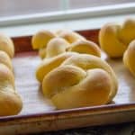 Buttery Sweet Potato Rolls from The Food Charlatan