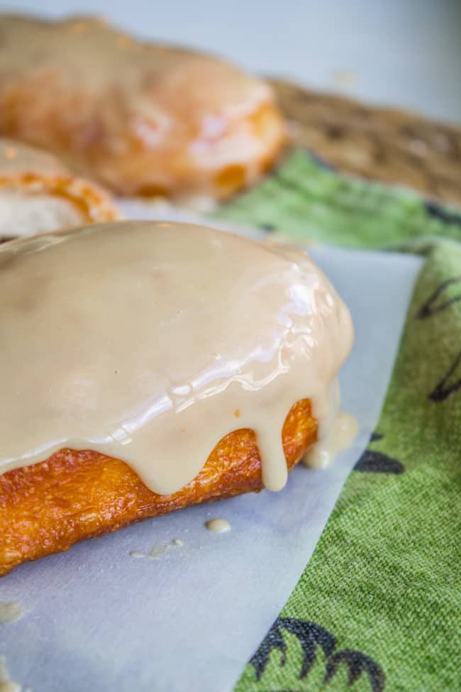 4 Ingredient Apple Cider Doughnuts from The Food Charlatan