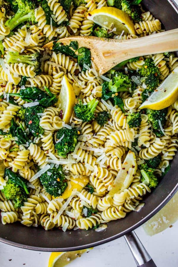 Lemon Broccoli Pasta (One Pot; 20 Mins) The Food Charlatan