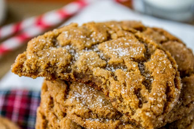 Gramma Prudy's Classic Gingersnaps by The Food Charlatan