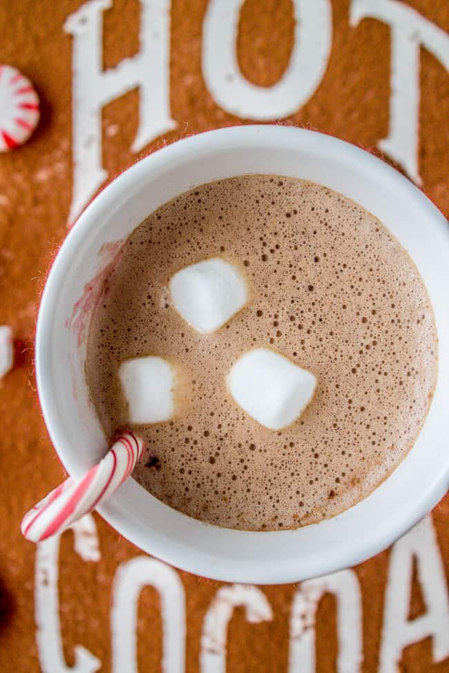 Easy Honey Hot Chocolate for One from The Food Charlatan