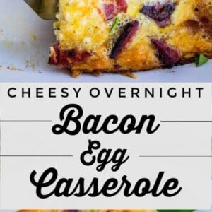 Cheesy Bacon Egg Casserole