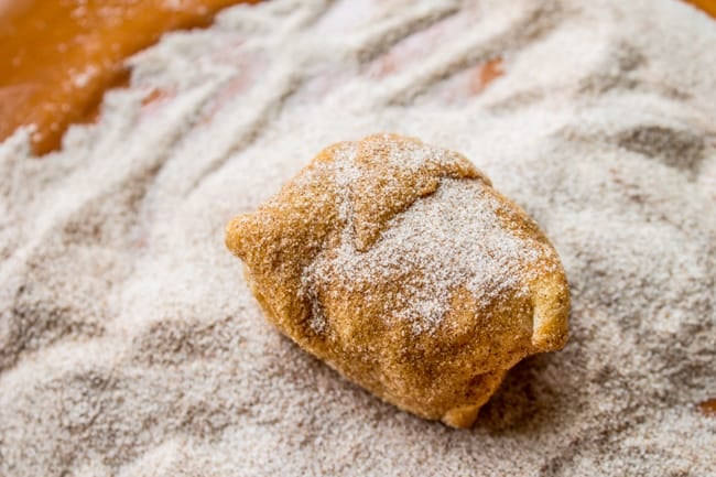 Nutella and Banana Stuffed Crescent Rolls from The Food Charlatan