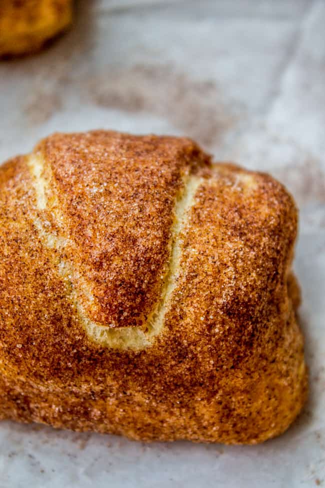 Nutella and Banana Stuffed Crescent Rolls from The Food Charlatan