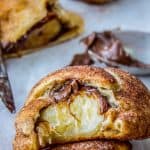 Nutella and Banana Stuffed Crescent Rolls from The Food Charlatan