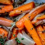 Sautéed Carrots and Shallots with Thyme from The Food Charlatan