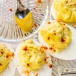 Classic Deviled Eggs from The Food Charlatan