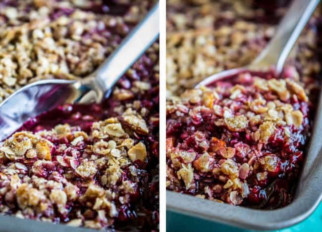 Blackberry Crisp Topping