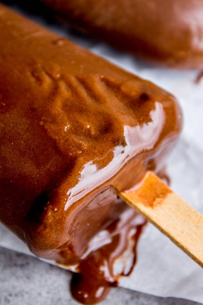 3 Ingredient Fudge Pops from The Food Charlatan