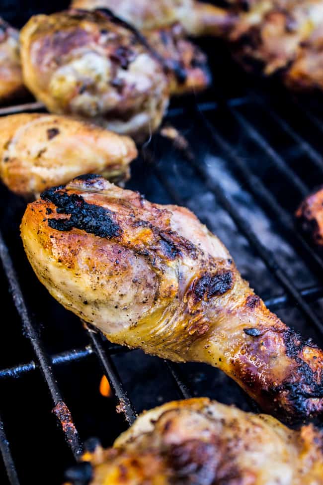 Lemon Tarragon Grilled Chicken from The Food Charlatan