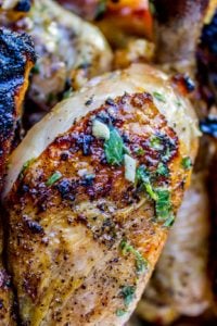 Lemon Tarragon Grilled Chicken from The Food Charlatan