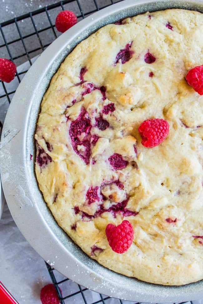 Raspberry "Buttermilk" Cake (Vegan!) from The Food Charlatan