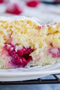 Raspberry "Buttermilk" Cake (Vegan!) from The Food Charlatan