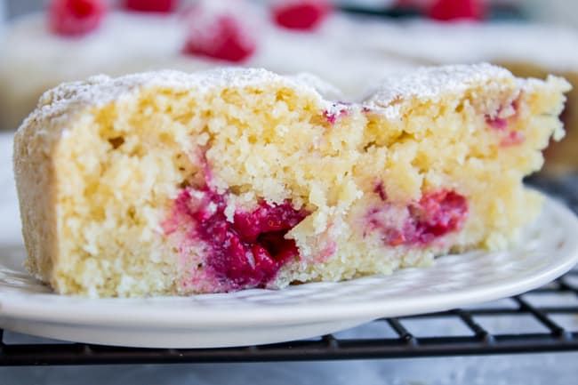 Raspberry "Buttermilk" Cake (Vegan!) from The Food Charlatan