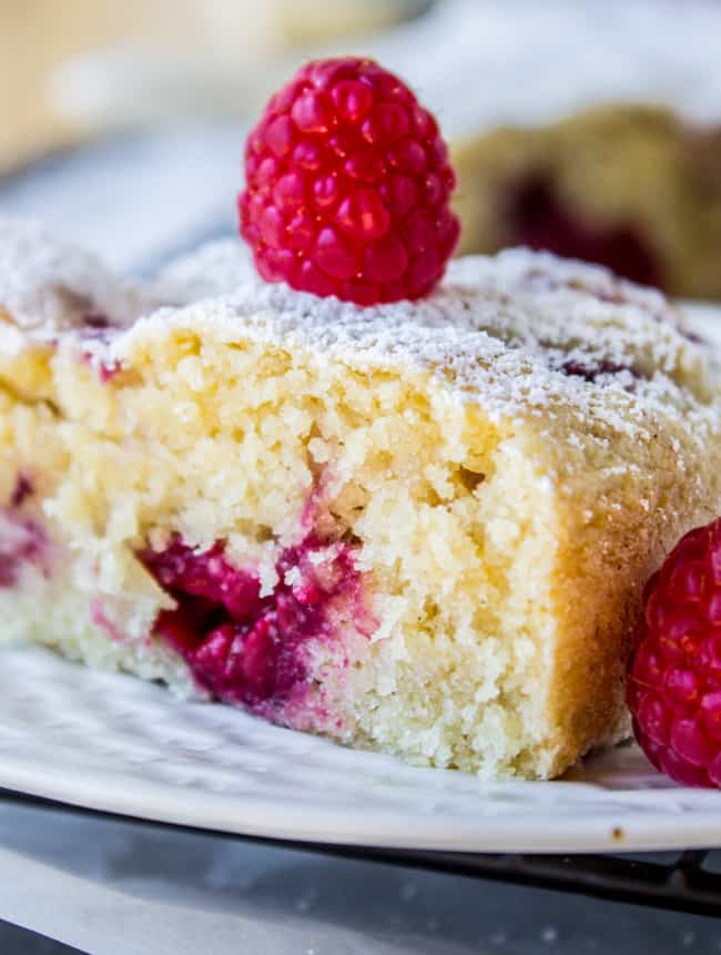 Raspberry "Buttermilk" Cake (Vegan!) from The Food Charlatan