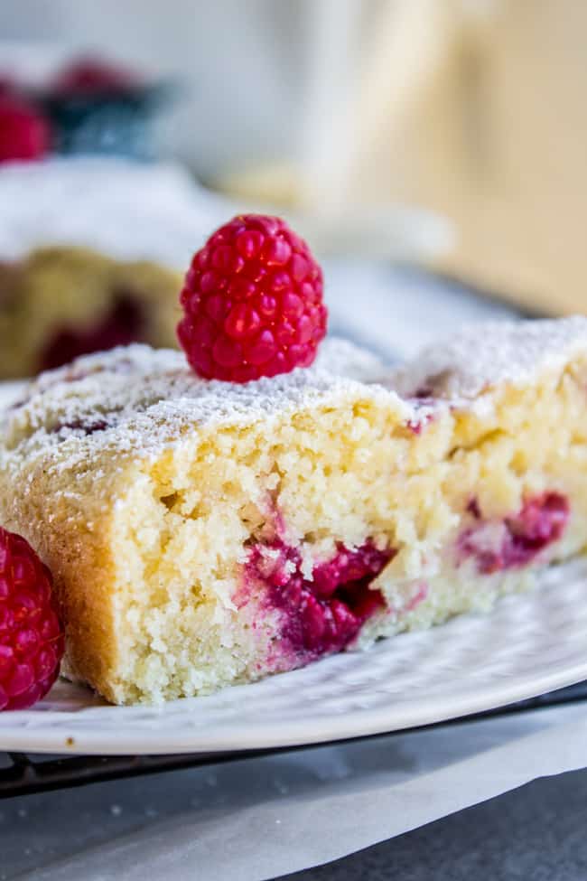 Raspberry "Buttermilk" Cake (Vegan!) from The Food Charlatan