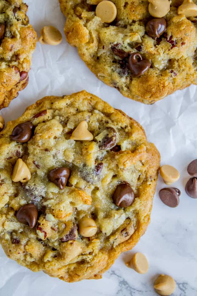 Texas Cowboy Cookies (Cow Chips) from The Food Charlatan