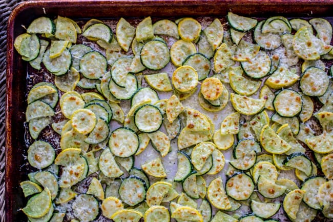 Baked Zucchini and Squash