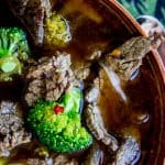 Chinese Beef and Broccoli Soup from The Food Charlatan