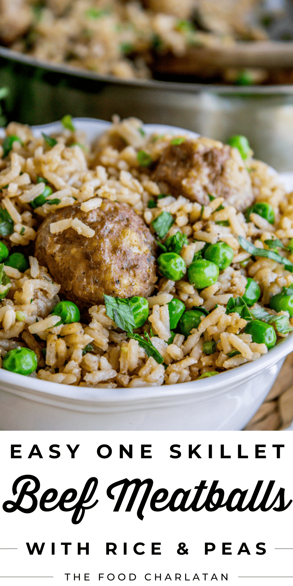 Meatballs and Rice Recipe (One Skillet) - The Food Charlatan