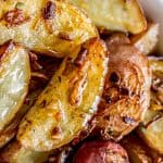 3 Ingredient Roasted Potatoes with Crunchy Onions from The Food Charlatan