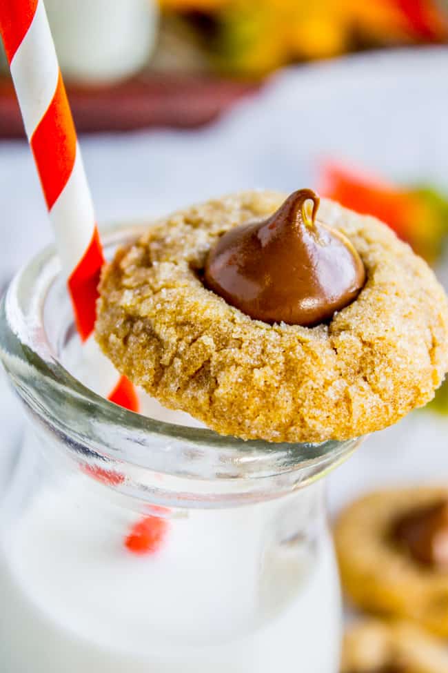 Peanut Butter Pumpkin Blossoms from The Food Charlatan