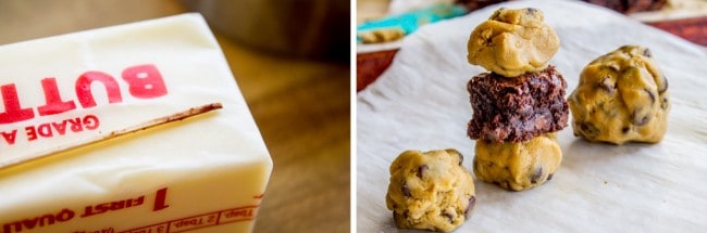 Brownie-Stuffed Chocolate Chip Cookies from The Food Charlatan