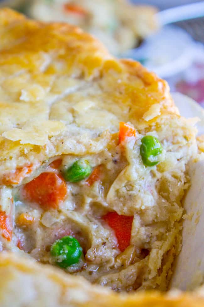 Double Crust Chicken Pot Pie - The Food Charlatan